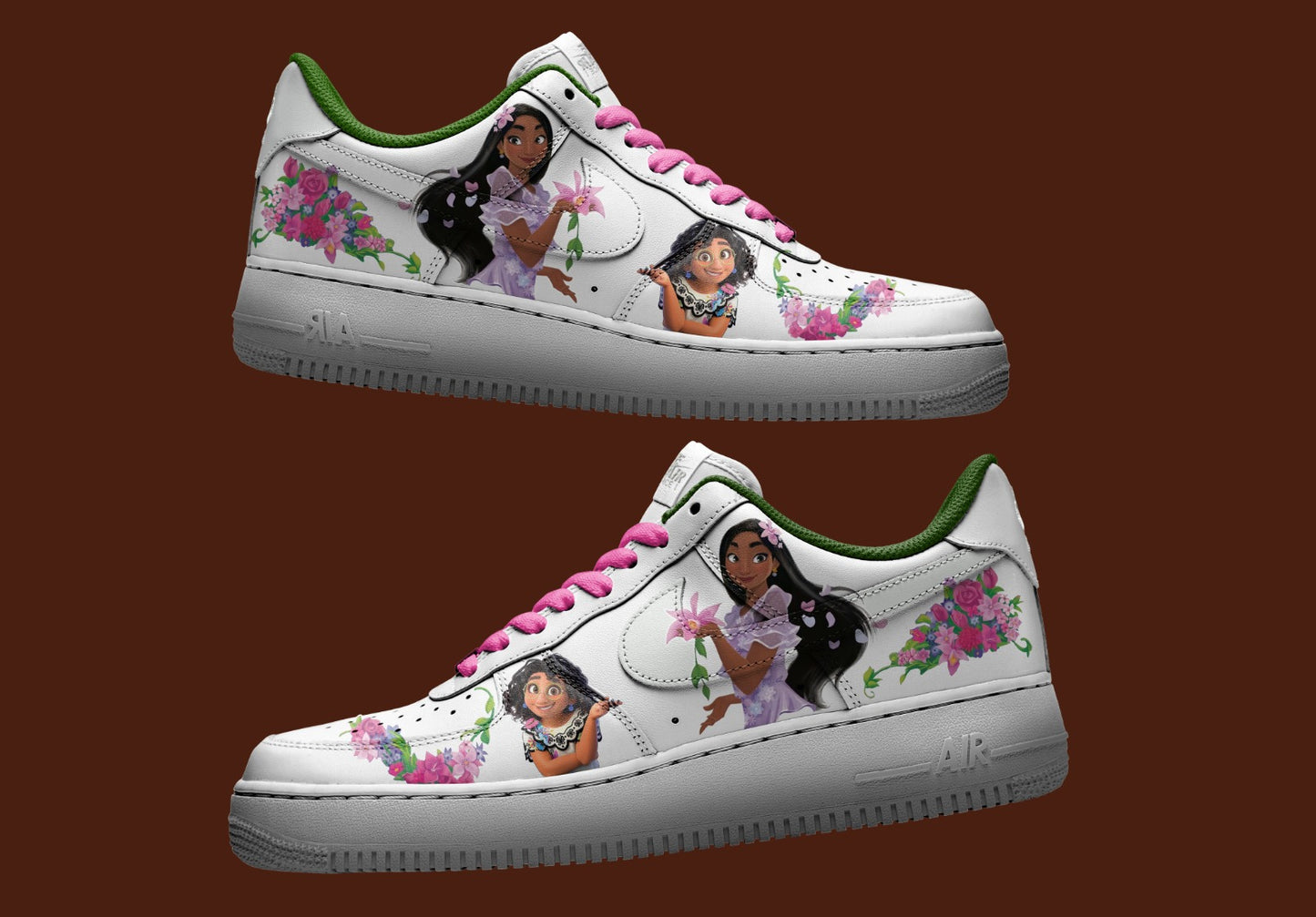 Encanto Princess Inspired Custom Shoes
