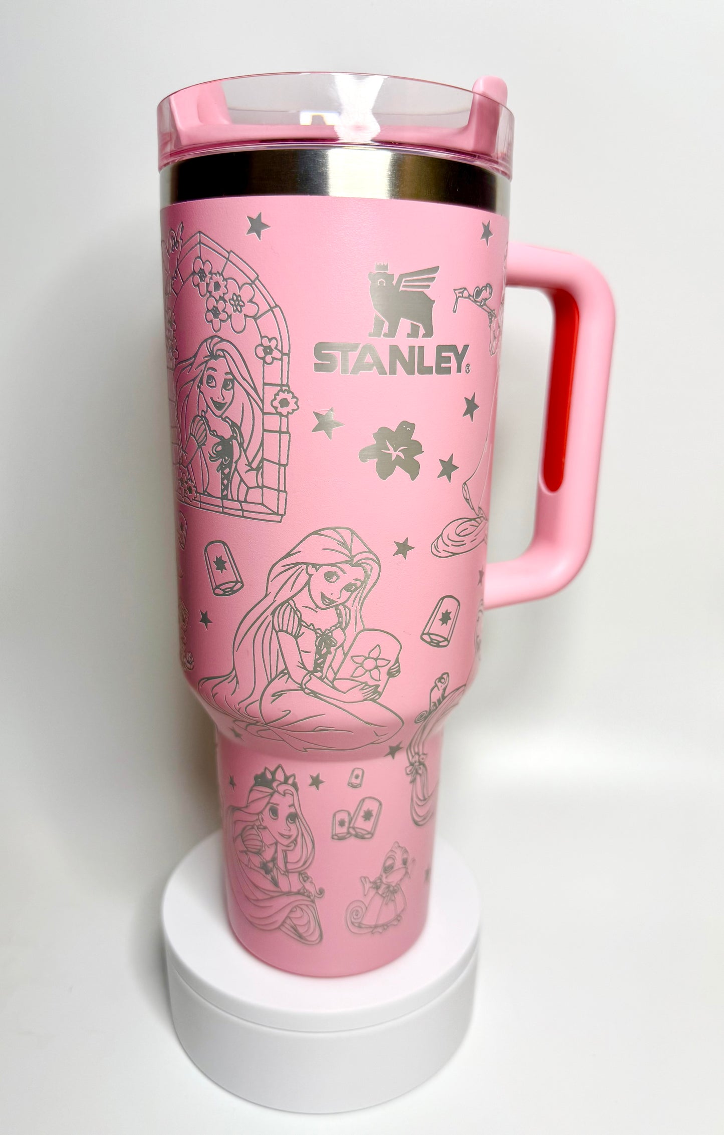 Jasmine Inspired Princess Custom Laser Engraved Stanley tumbler Cups 40 ozs