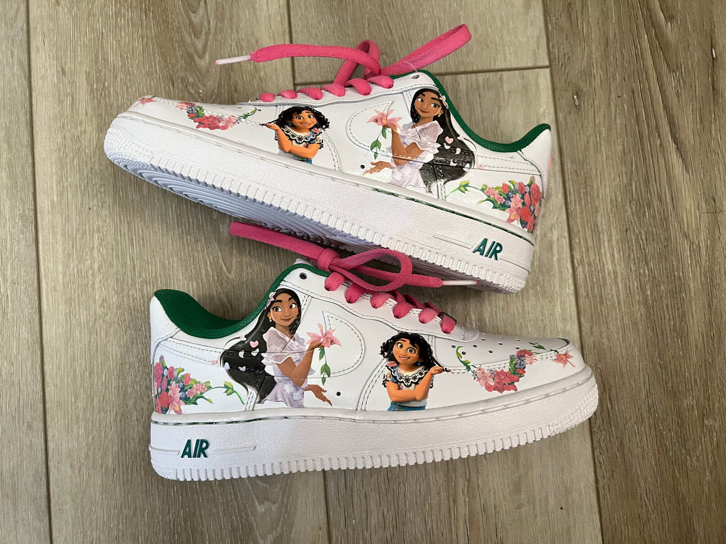 Encanto Princess Inspired Custom Nike Air Force 1