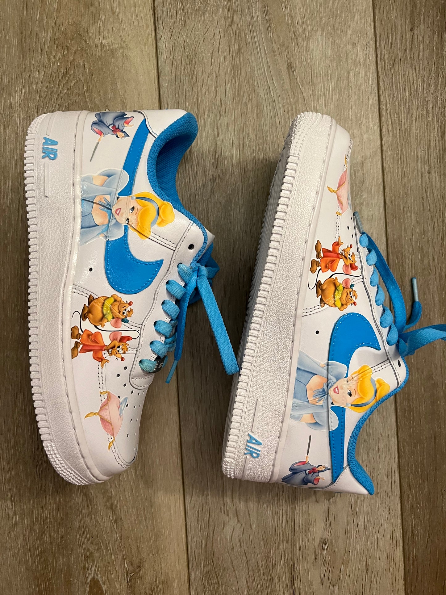 Cinderella Princess Inspired Custom Nike Air Force 1