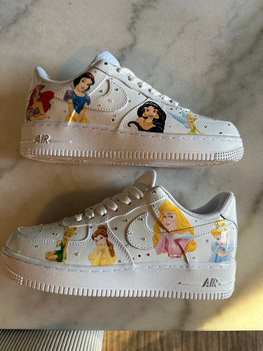Princess Inspired Custom Shoes