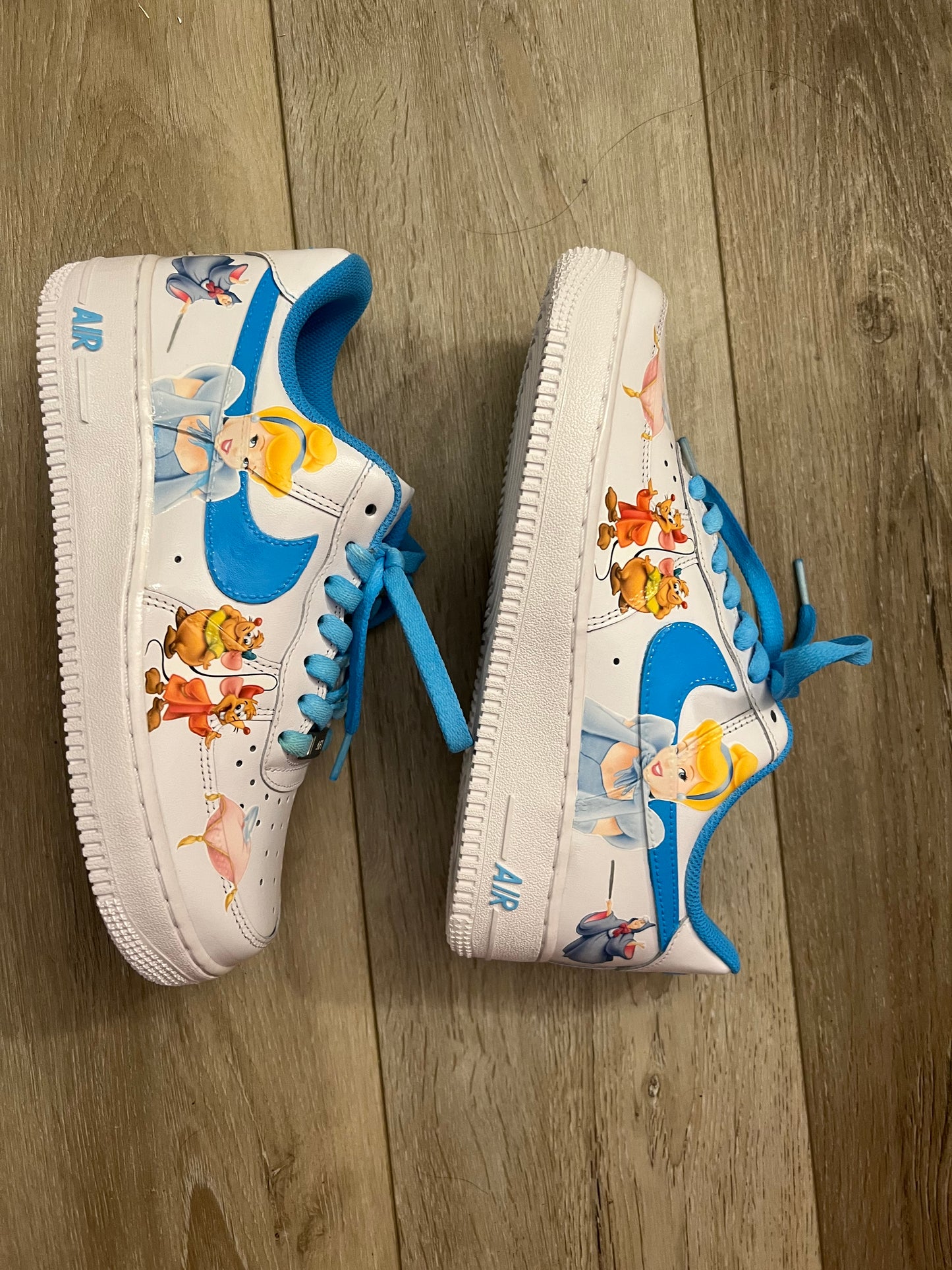 Cinderella Princess Inspired Custom Nike Air Force 1