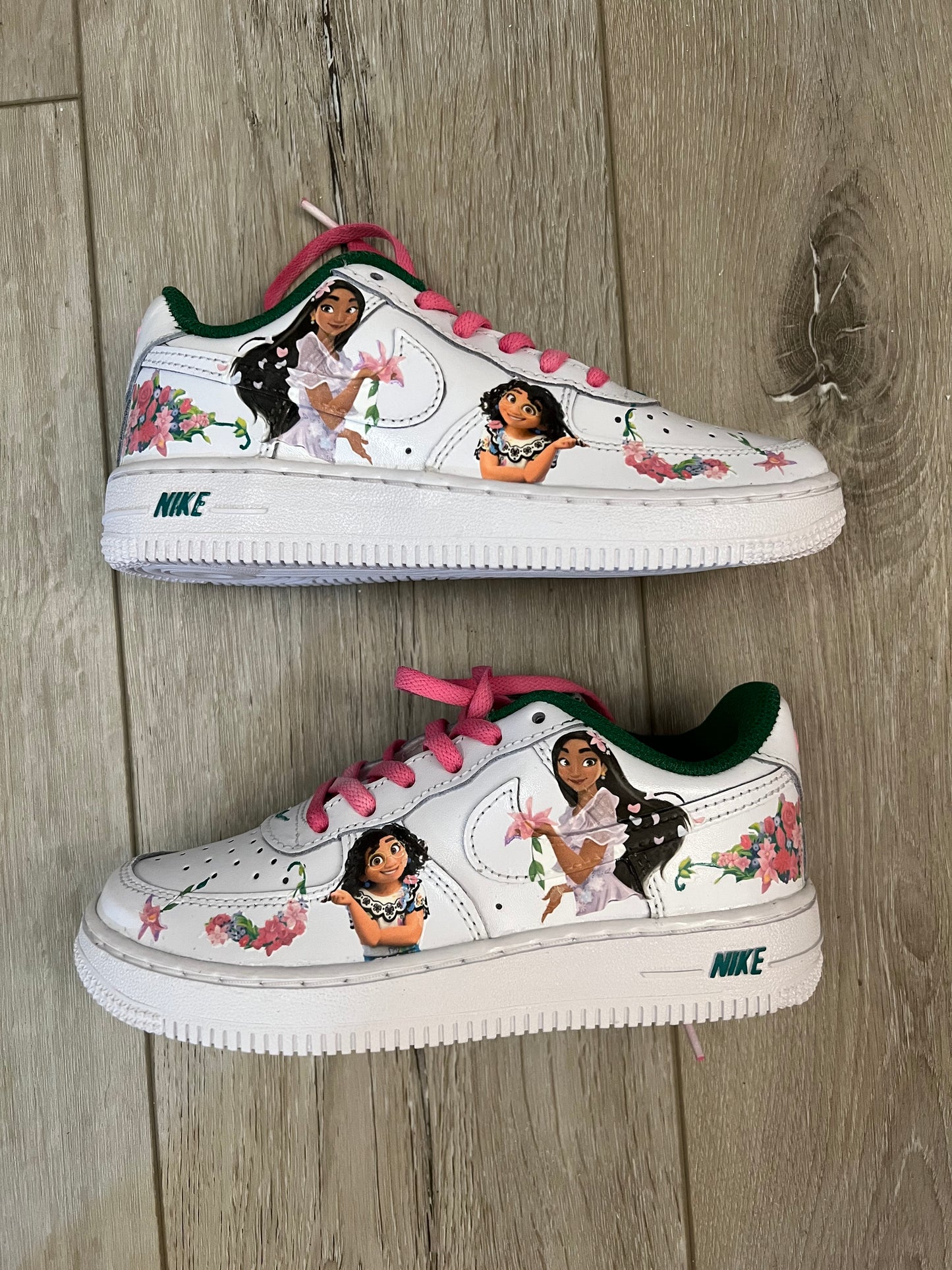 Encanto Princess Inspired Custom Nike Air Force 1
