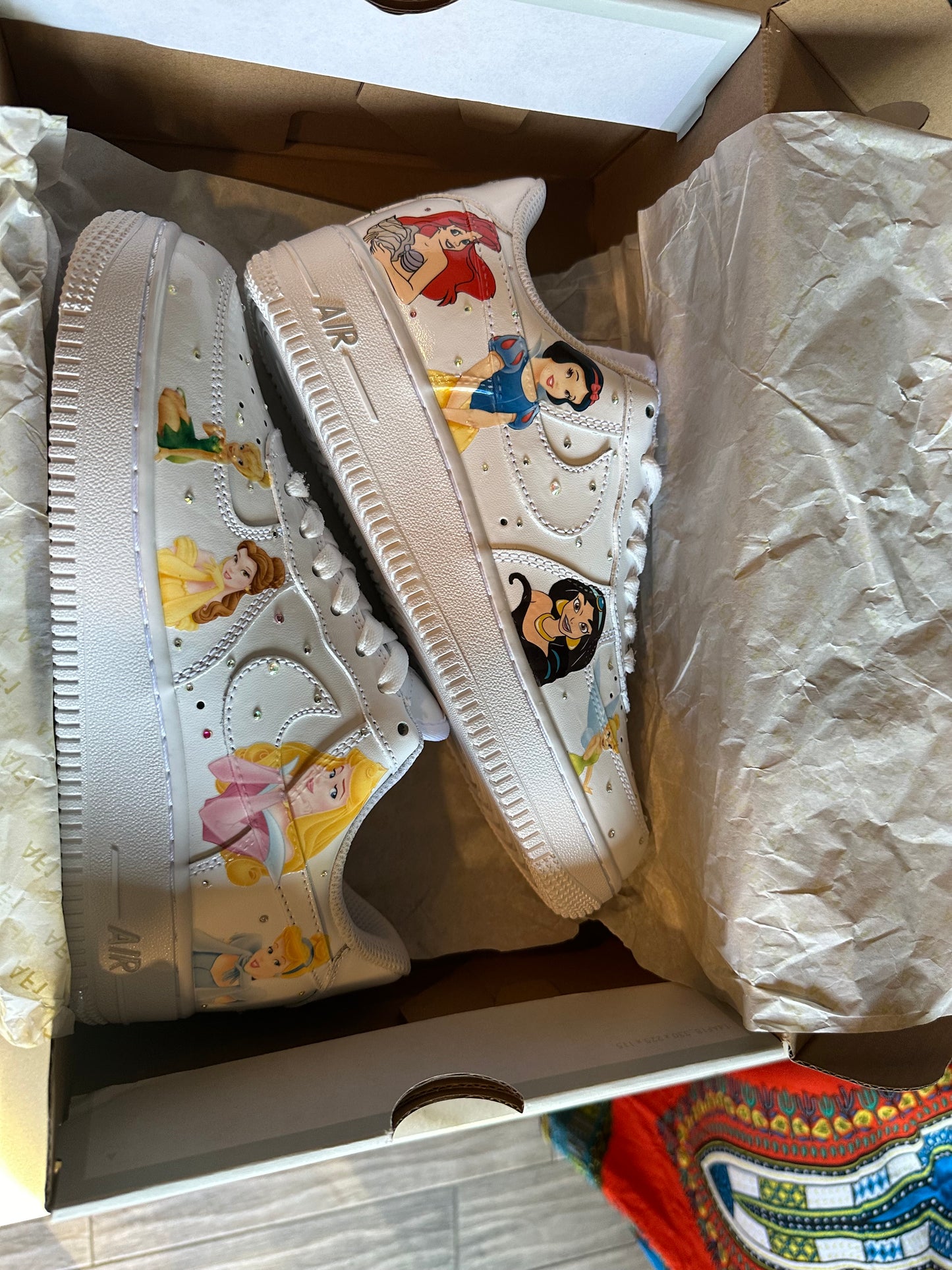 Princess Inspired Custom Nike Air Force 1