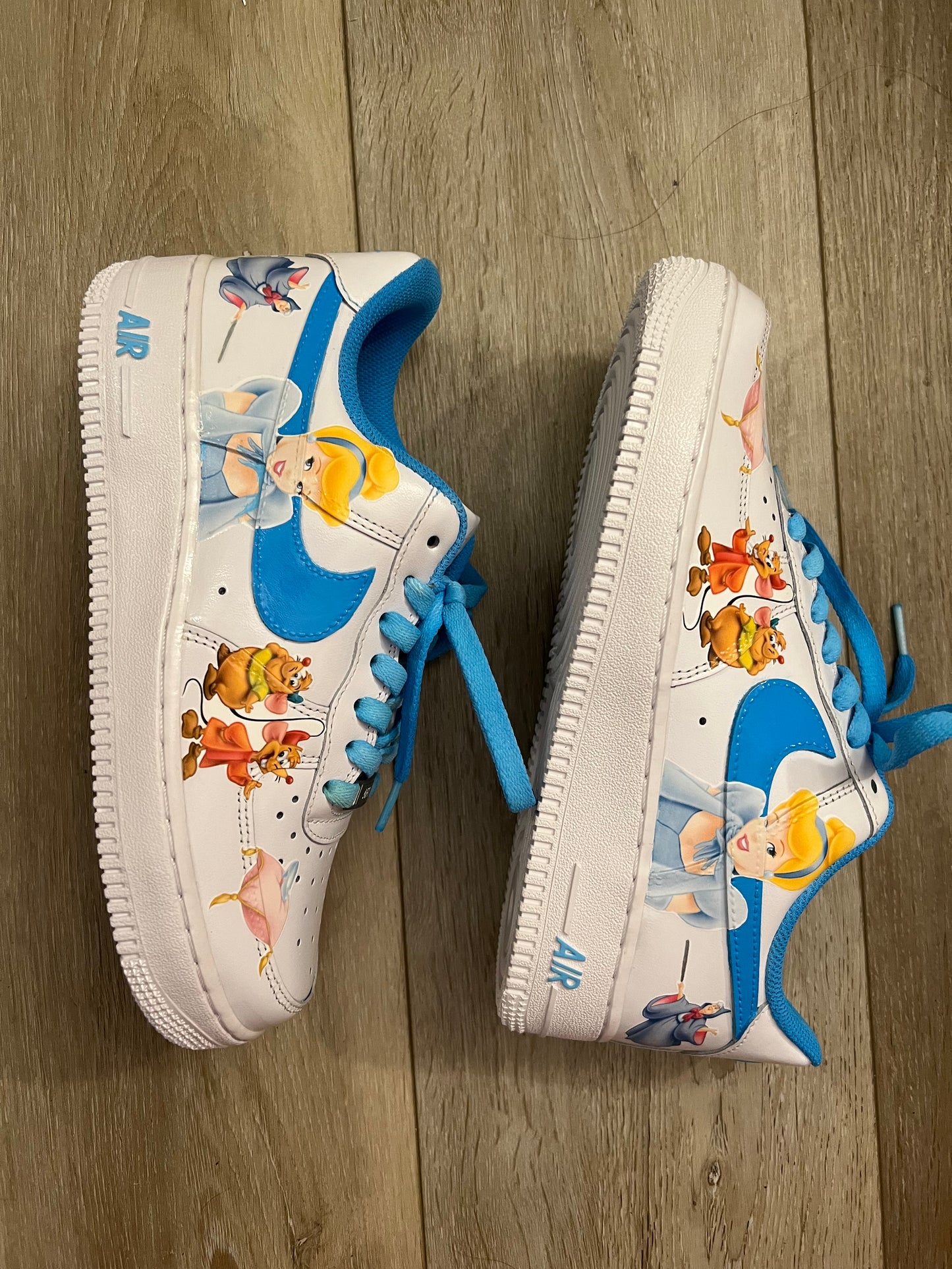 Cinderella Princess Inspired Custom Nike Air Force 1