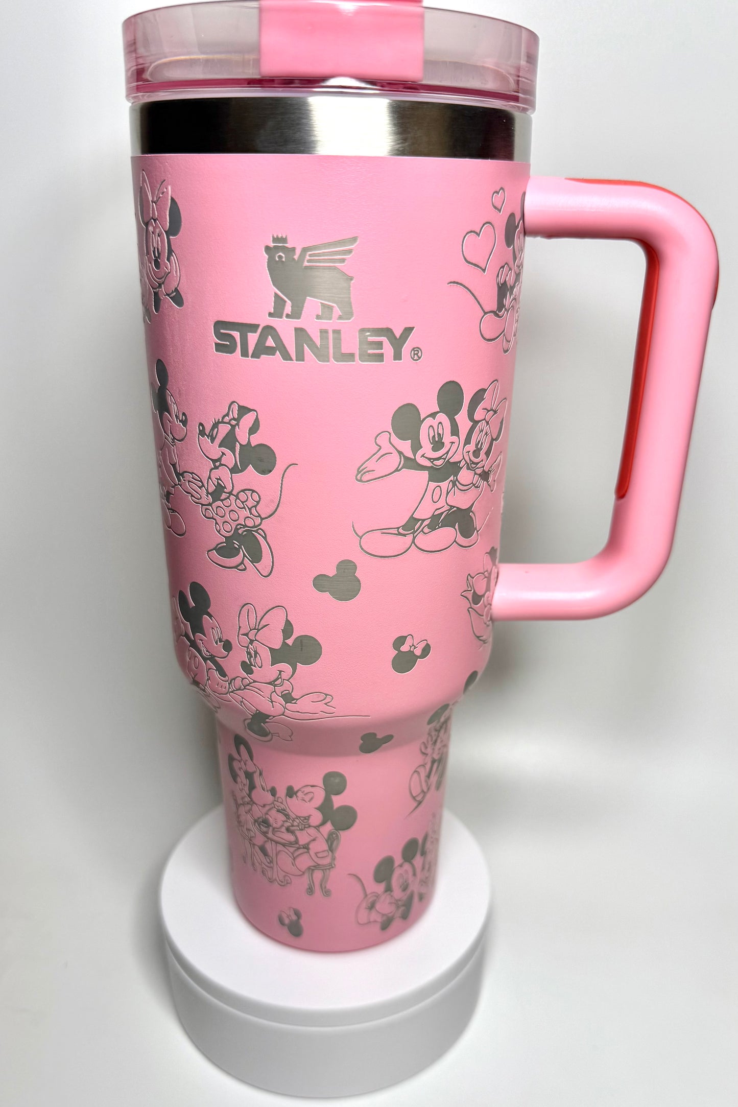 Mickey Minnie Inspired Princess Custom Laser Engraved Stanley tumbler Cups 40 ozs