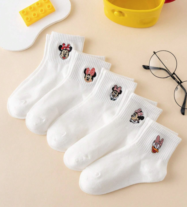 Clubhouse girls 5-pair Socks