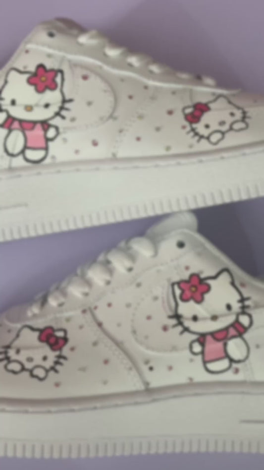 Mickey Minnie with Rhinestones Watching Fireworks Inspired Custom Shoes